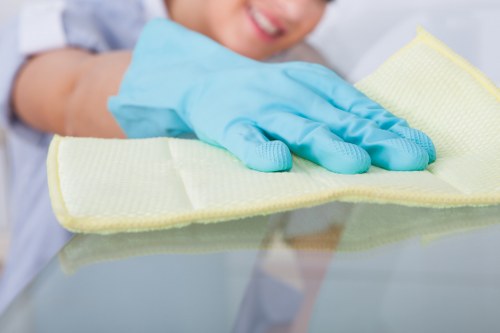 Professional after renovation cleaning in Fulham with polishing and vacuuming