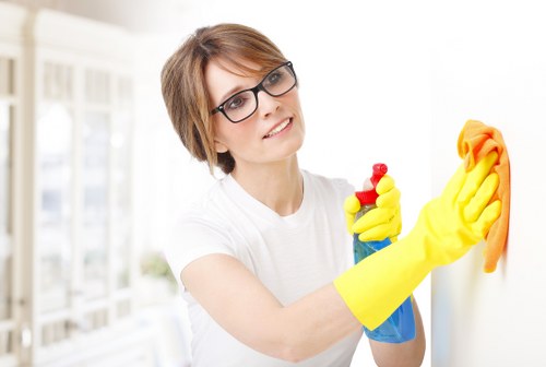 Final property clean ready for new tenants in Fulham