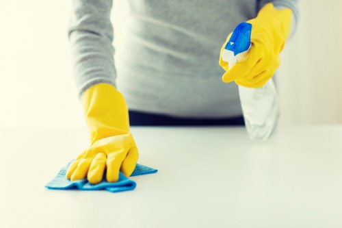 Professional house clearance in a Fulham terraced home