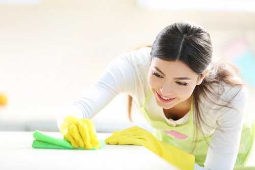 Volume-based quote example for a Fulham cleaner job