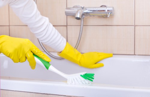 Local carpet cleaning for a Fulham apartment hallway