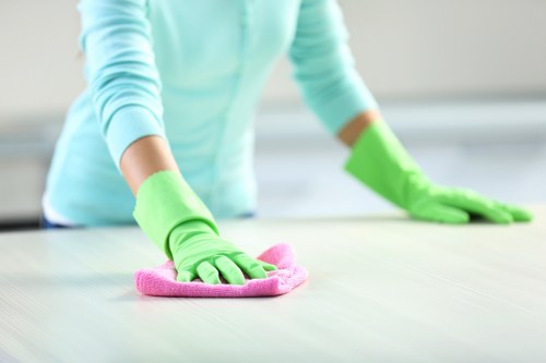 Commercial cleaning service for a Fulham office interior