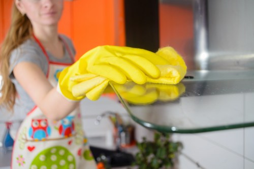 Office and commercial cleaning services in Fulham workspace